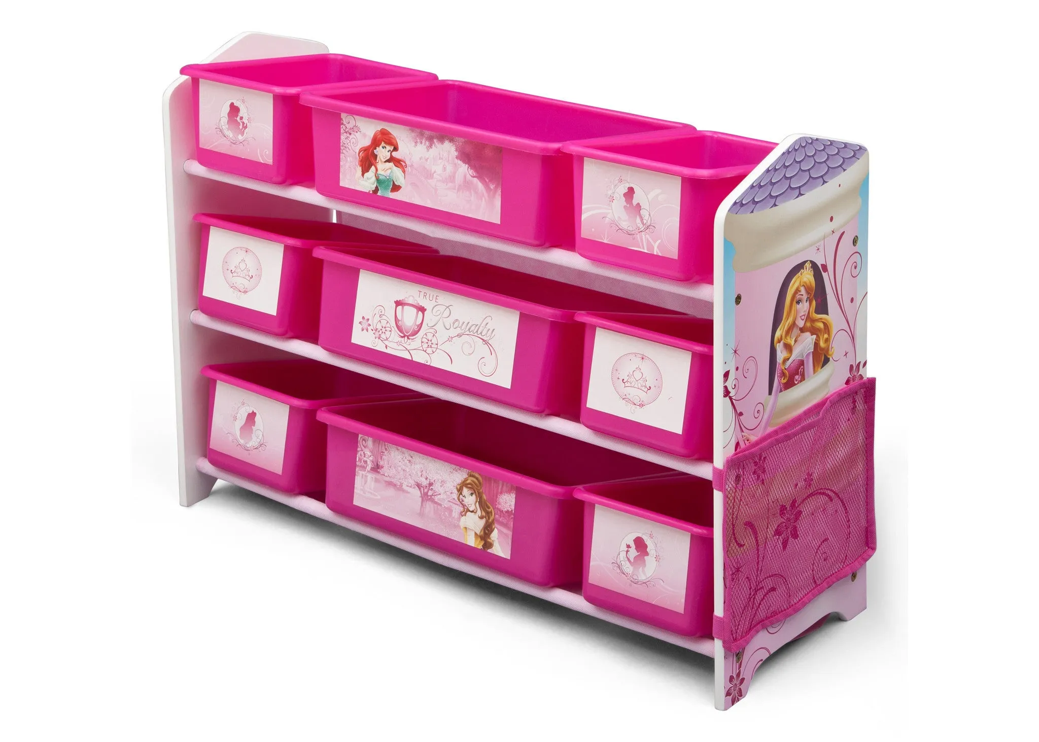 Princess Plastic 9 Bin Toy Organizer