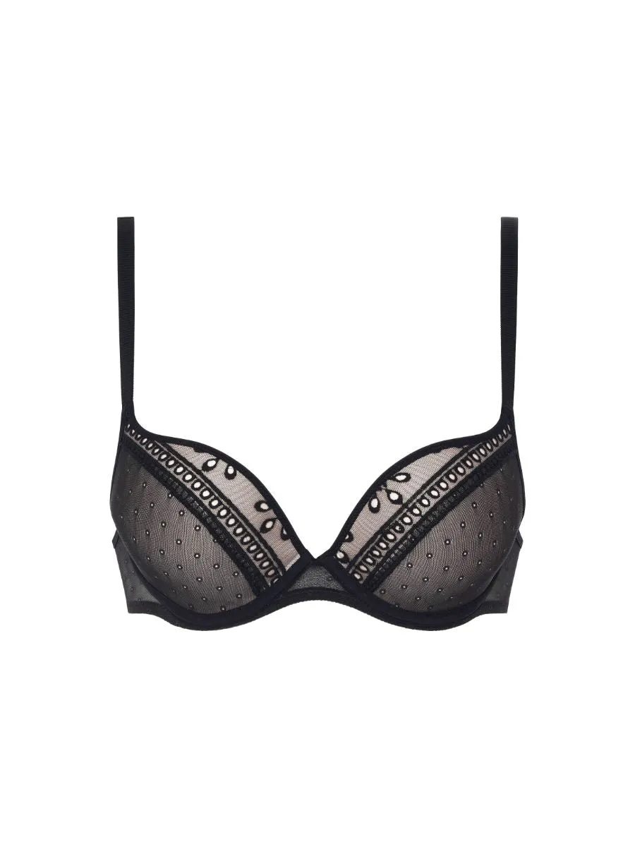 Prisca Push-Up Bra - Black