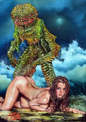 Rick Melton - Humanoids DS Cover - Classic Horror - Art Print