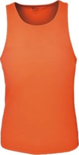 San Brushed Polyester Sports Singlet