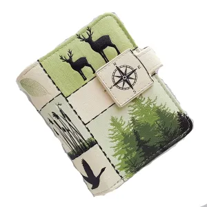 Shagwear Wild Life Small Zippe Wallet