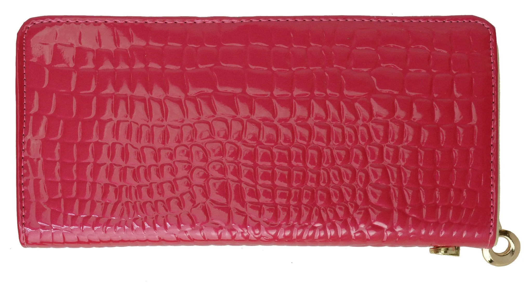 Single Zip Around Wristlet Clutch Wallet 117 921