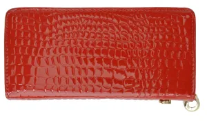 Single Zip Around Wristlet Clutch Wallet 117 921