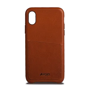 Slim Grip ID iPhone X Leather Case