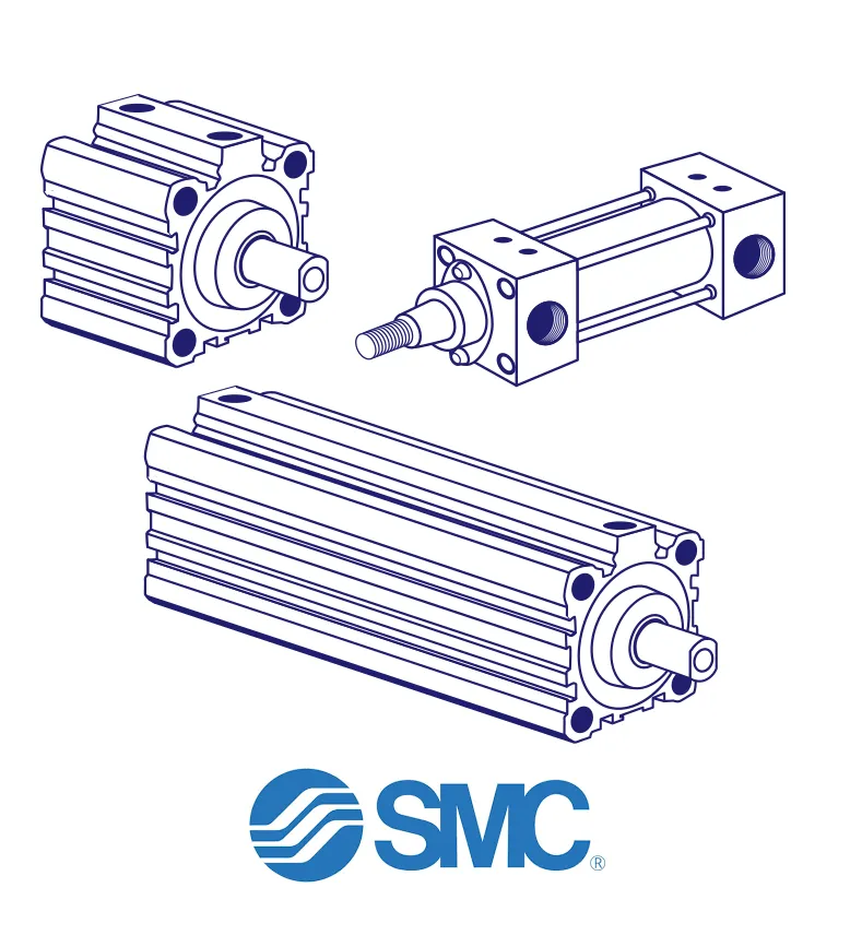 SMC C55B63-35M Pneumatic Cylinder