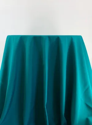 Teal Polyester Tablecloth