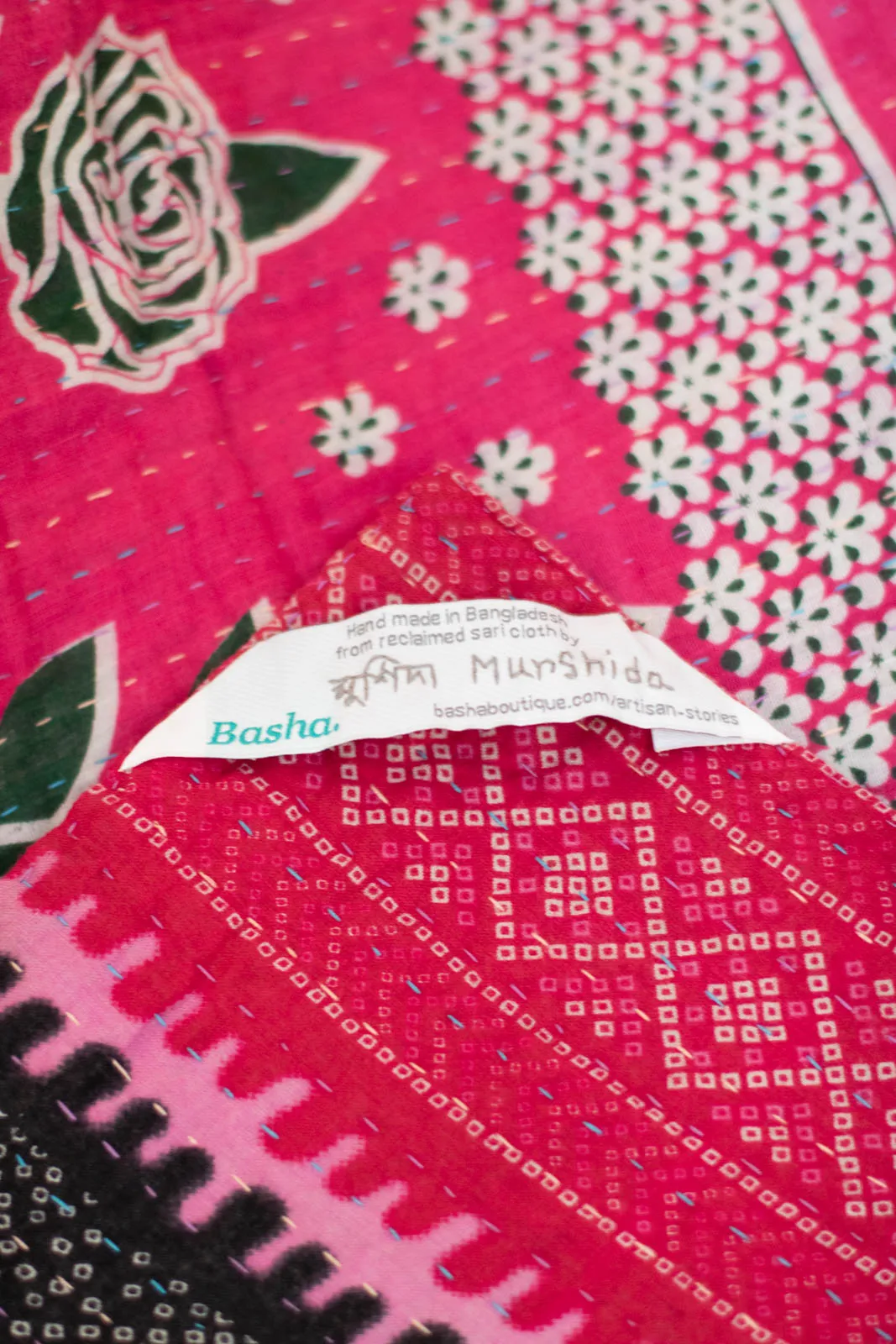 Thanks Kantha Throw