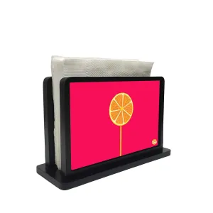 Tissue Holder Paper Napkin Stand - Sweet Lime Pink