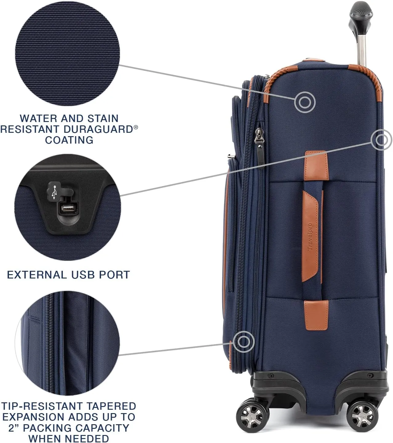 Travelpro Crew VersaPack Global Carry On Expandable Spinner