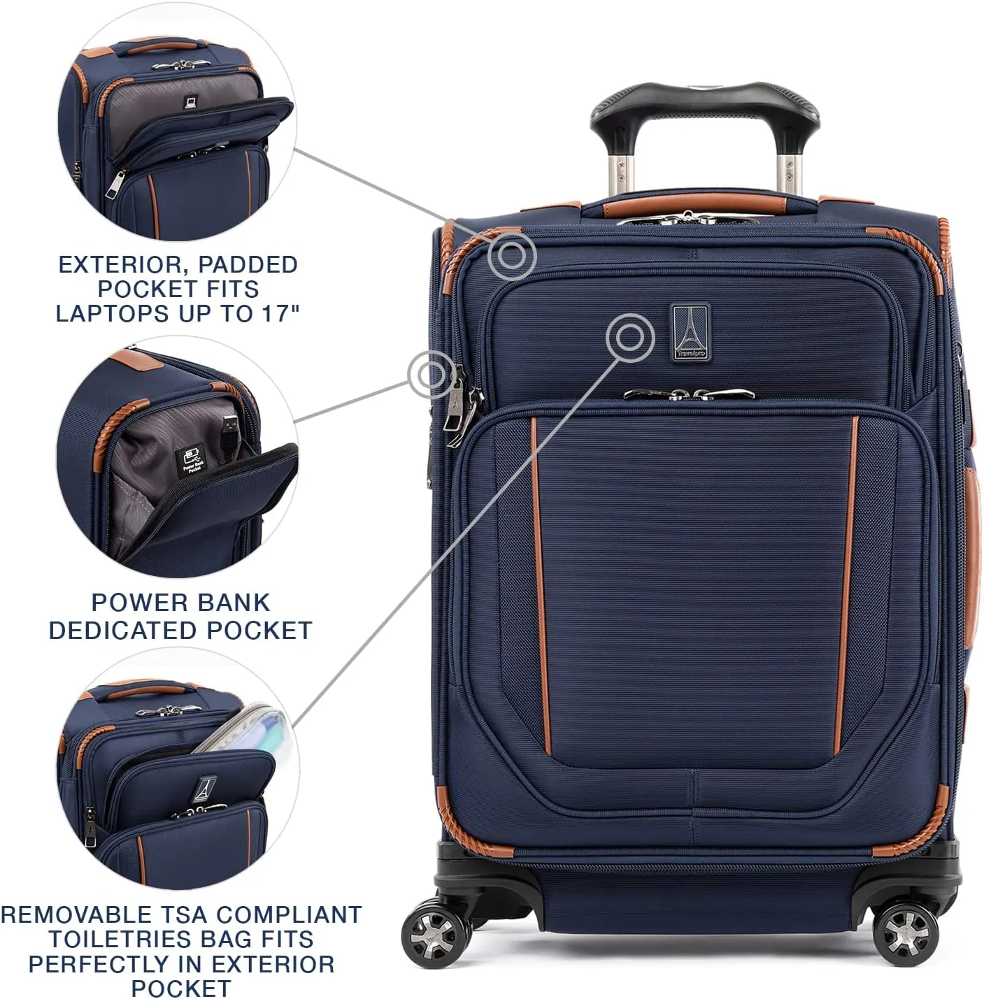 Travelpro Crew VersaPack Global Carry On Expandable Spinner