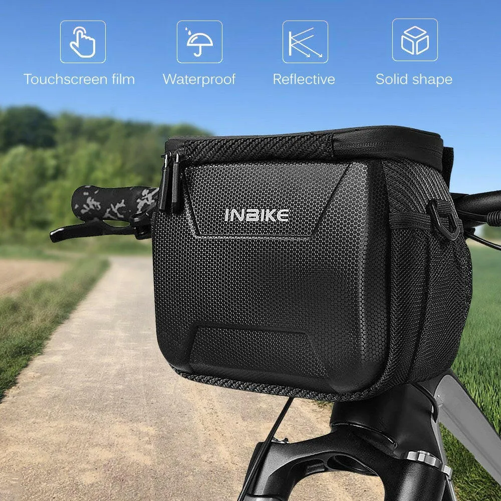 Waterproof Bike Handlebar Bag Touch Screen Front Bicycle Basket Cycling Handlebar Storage Bag Road Bike Bag