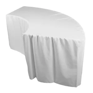 White Serpentine Tablecloth