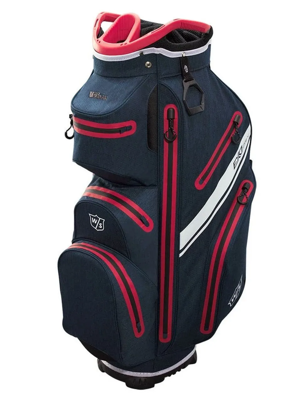 Wilson Staff EXO Dry Cart Bag - Navy/Red/White