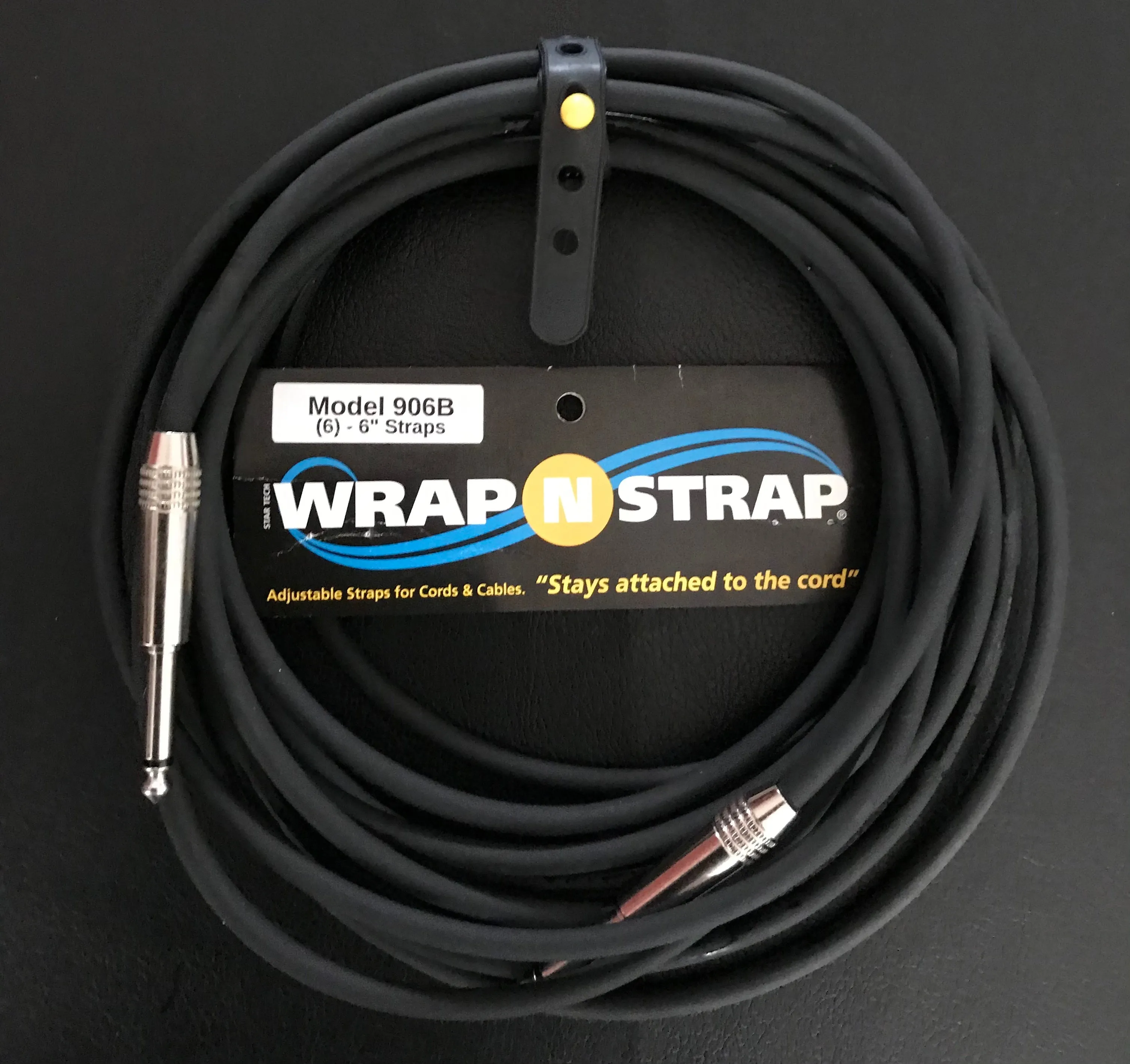 Wrap N Strap 906B 6” Instrument Cord Organizer Straps,  2 -Sets of Six